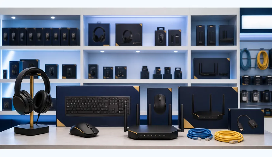 Produtos de informática disponíveis na loja